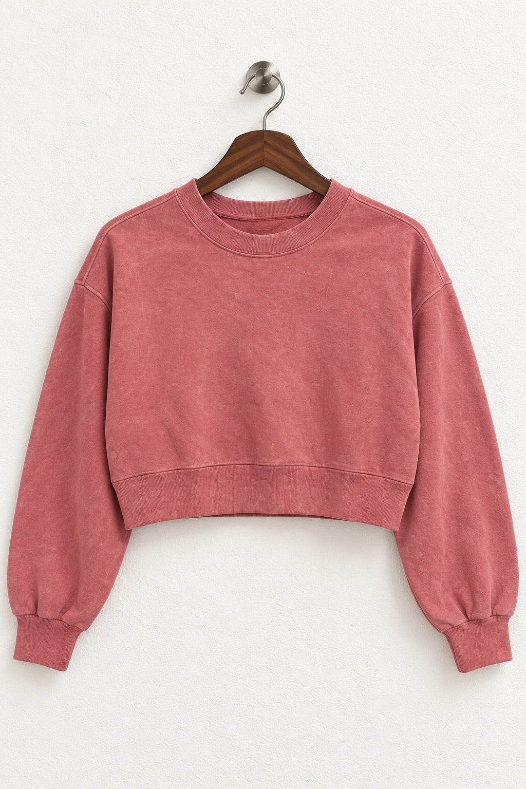 Women's lululemon Dusty Rose Cropped Crewneck Sweatshirt – 18" Length