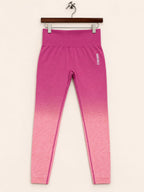 Gymshark Womens Ombre Berry Seamless High-Waisted Leggings