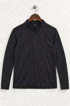 lululemon Black Half-Zip Long Sleeve Top