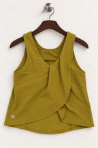 Women's lululemon Mustard Yellow Wrap-Front Tank Top