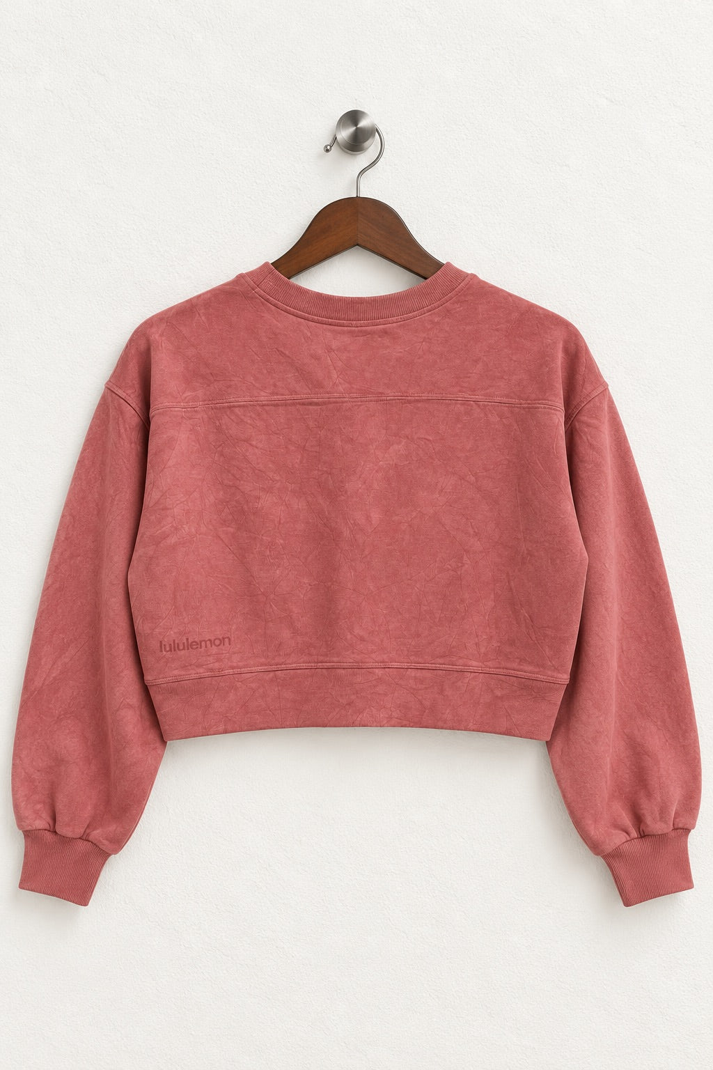 Women's lululemon Dusty Rose Cropped Crewneck Sweatshirt – 18" Length