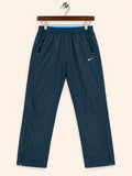 Nike Men's Dark Teal / Charcoal Grey Lightweight Activewear Track Pants