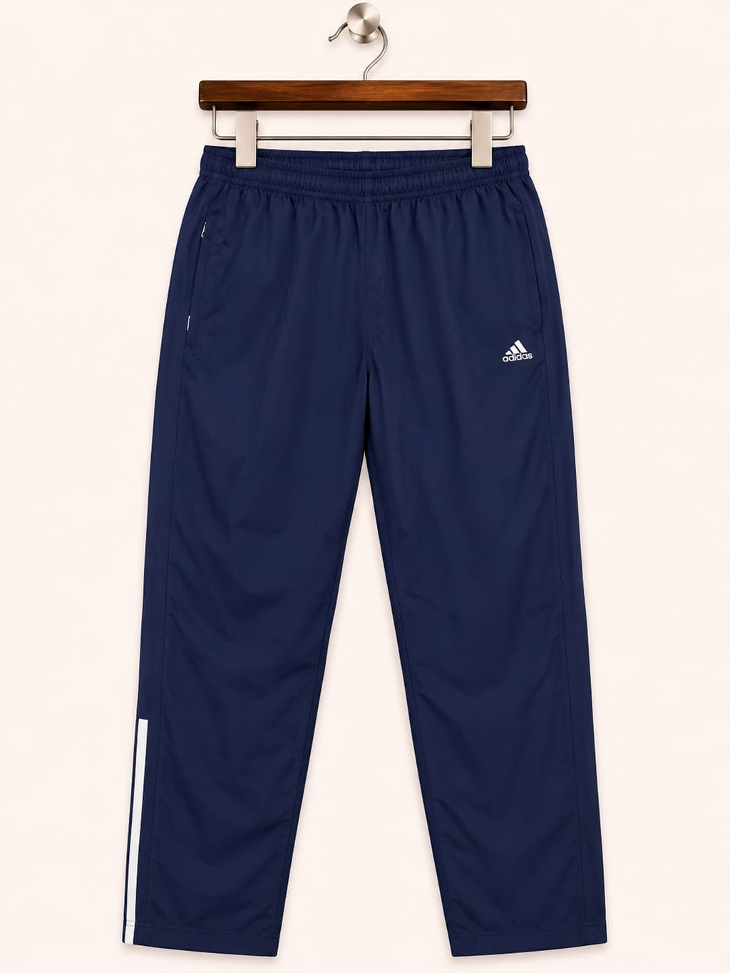 Adidas Men's Navy Blue Essential Athletic Training Track Pants