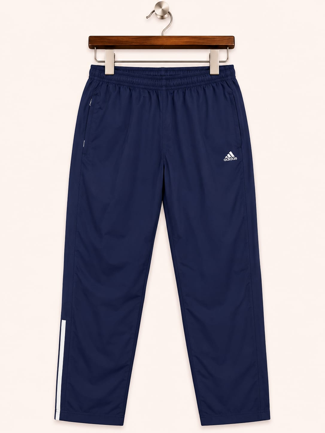 Adidas Men's Navy Blue Essential Athletic Training Track Pants