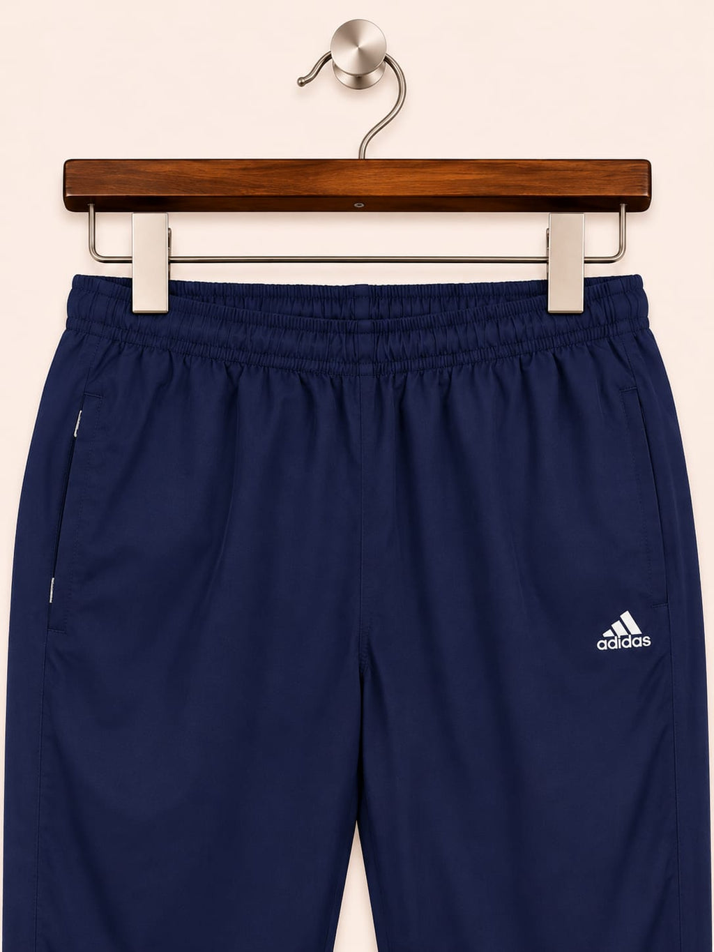 Adidas Men's Navy Blue Essential Athletic Training Track Pants