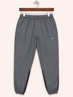 Nike Men's Grey Lightweight Moisture-Wicking Sports Track Pants