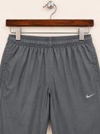 Nike Men's Grey Lightweight Moisture-Wicking Sports Track Pants