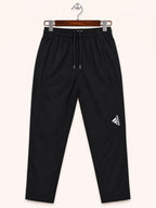 Adidas Men's Black Lightweight Athletic Training Track Pants