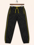 Polo Sport Ralph Lauren Men's Black and Yellow Piping Athletic Track Pants