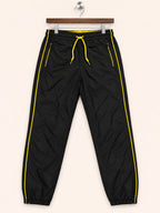 Polo Sport Ralph Lauren Men's Black and Yellow Piping Athletic Track Pants