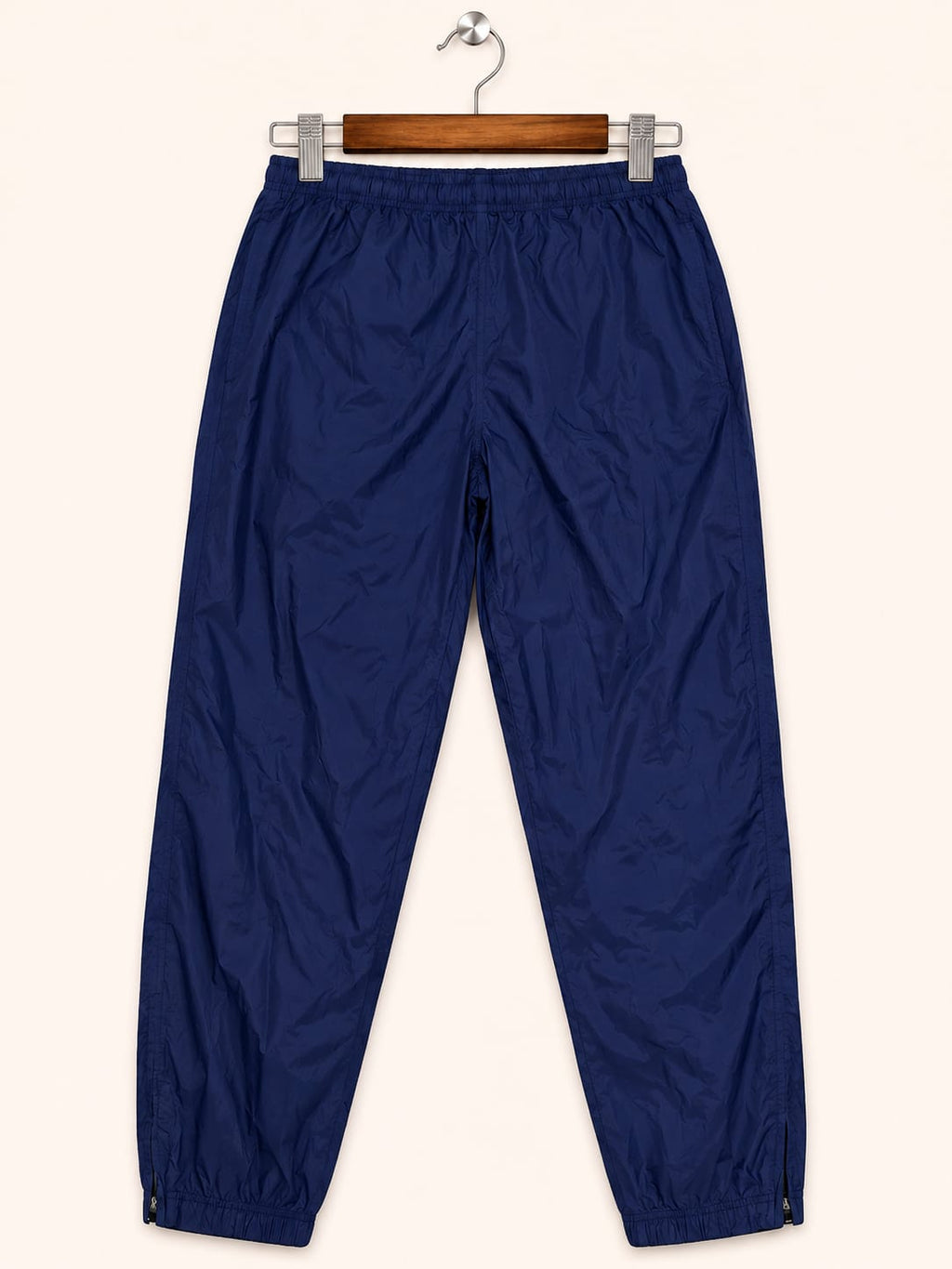 Nike Men's Navy Blue Vintage Sports Training Track Pants