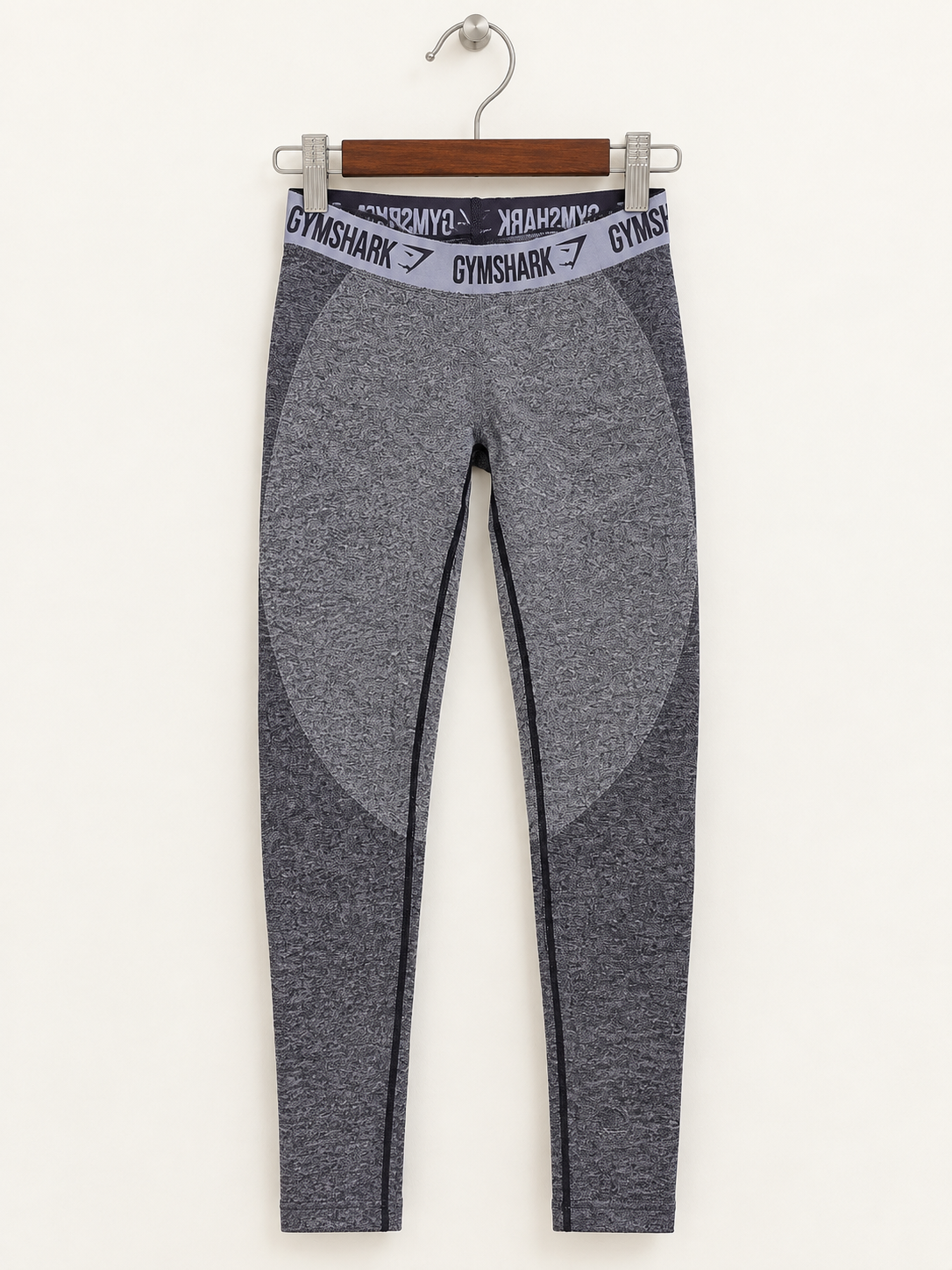 Gymshark Women's Purple Seamless High-Waisted Athletic Fitness Leggings