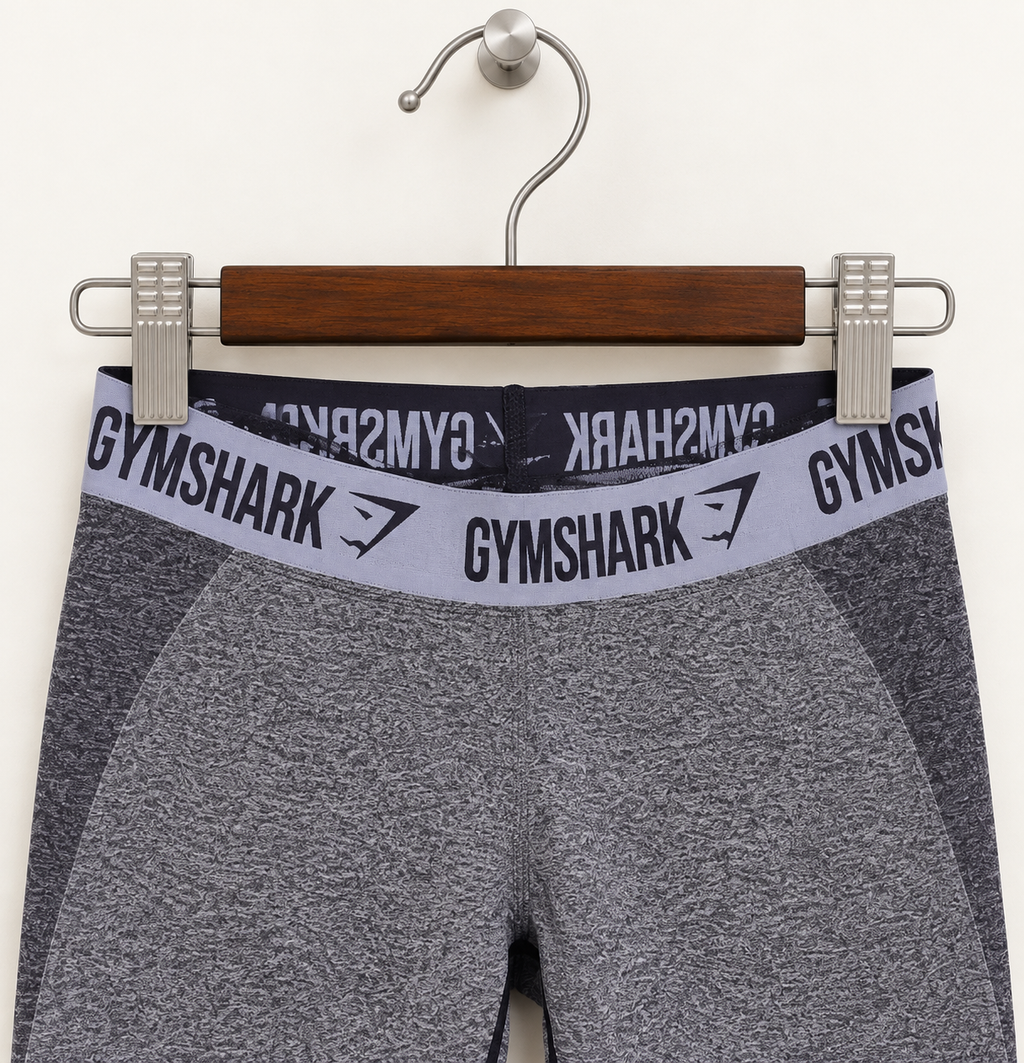 Gymshark Women's Purple Seamless High-Waisted Athletic Fitness Leggings