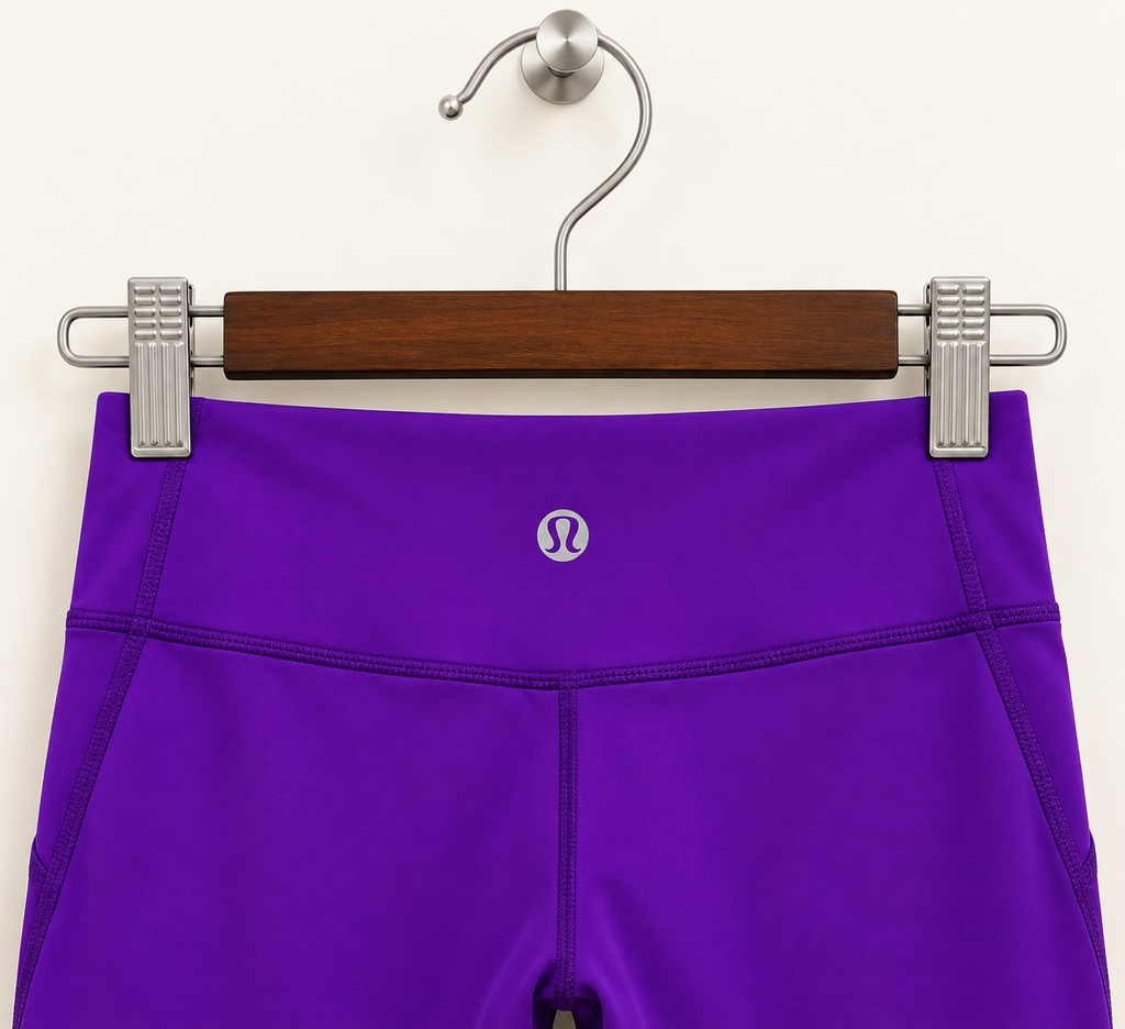 Lululemon Women's Purple High-Rise Athletic Yoga Leggings