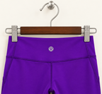 Lululemon Women's Purple High-Rise Athletic Yoga Leggings