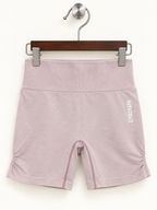 Gymshark Women's Light Pink Seamless High-Waisted Athletic Biker Shorts