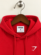 Gymshark Women's Red Athletic Hoodie Sweatshirt