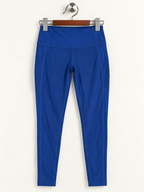 Lululemon Women's Blue High-Waisted Athletic Workout Leggings