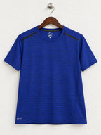 Men's Nike Dri-FIT Royal Blue Short-Sleeve Running Top – Size L