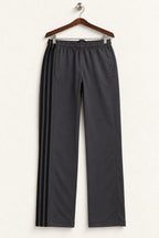 Adidas Youth/Women's Black Climacool 3-Stripe Track Pants – Size YL / W28