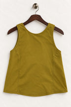 Women's lululemon Mustard Yellow Wrap-Front Tank Top