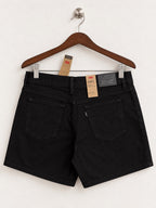 Levi's Women's Black Mid-Length Denim Shorts – Size 32