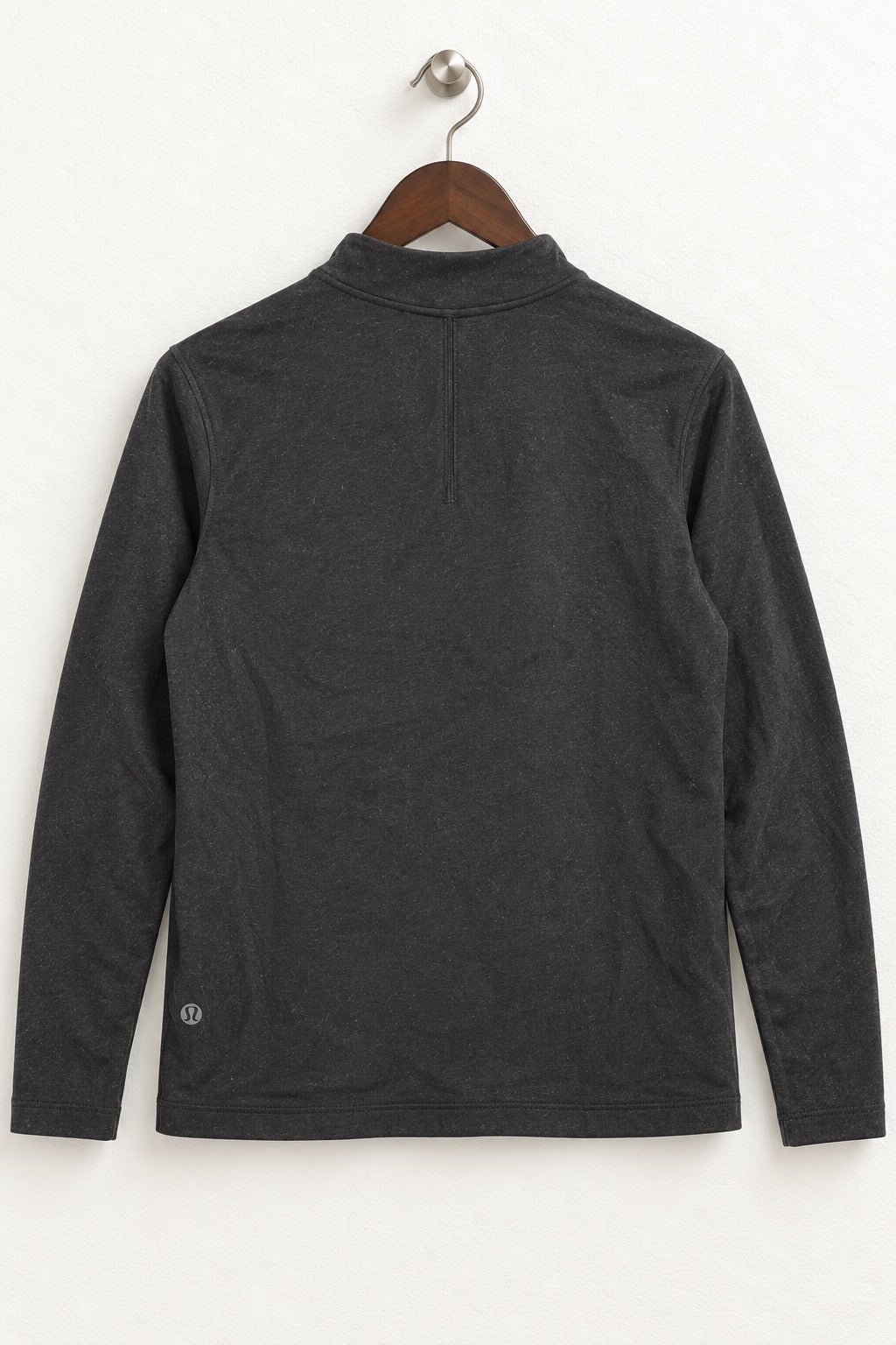lululemon Black Half-Zip Long Sleeve Top