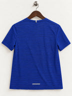Men's Nike Dri-FIT Royal Blue Short-Sleeve Running Top – Size L