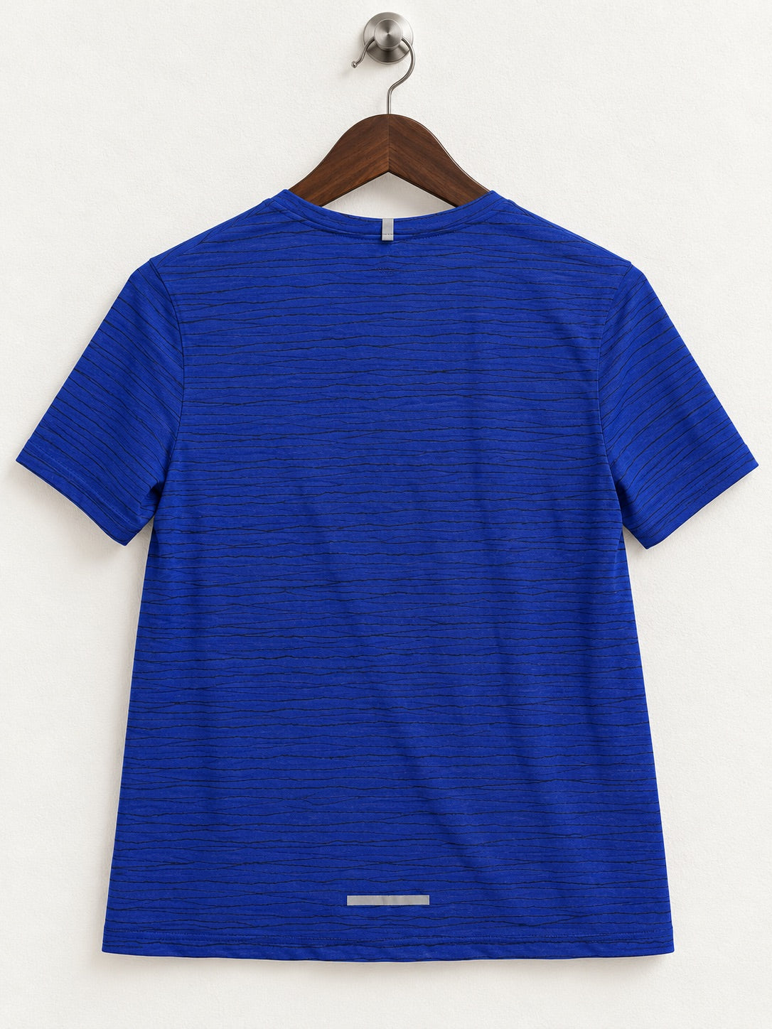 Men's Nike Dri-FIT Royal Blue Short-Sleeve Running Top – Size L