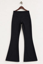 Women's lululemon Black High-Waisted Flared Yoga Pants – Size 6
