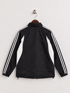 Mens Adidas Black & White 3-Stripe Track Jacket – Size S