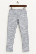 Women's lululemon Blue & White Space-Dye High-Rise Leggings