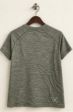 lululemon grey space-dye T-shirt back view