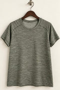 lululemon grey space-dye T-shirt front view